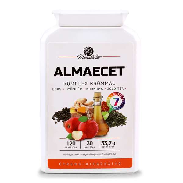 Mannavita Almaecet kapszula krómmal, 120db (3 db)