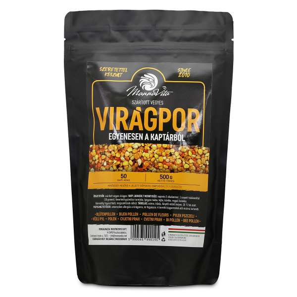 Mannavita 100% VIRÁGPOR, 500g