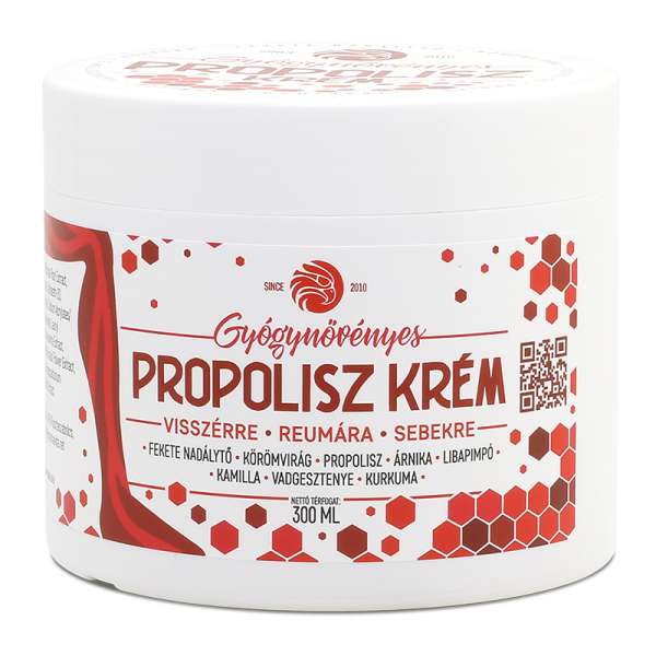 Mannavita Propolisz krém gyógynövényekkel, 300ml