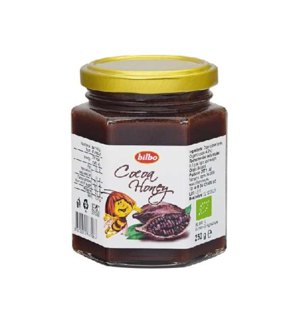 Bilbo nyers KAKAÓ méz, 250g