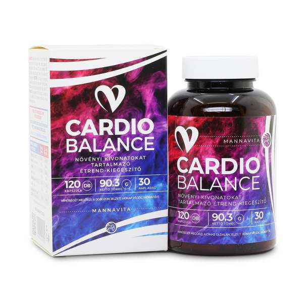 CARDIO Balance vérnyomás komplex, 120 db (3 db)