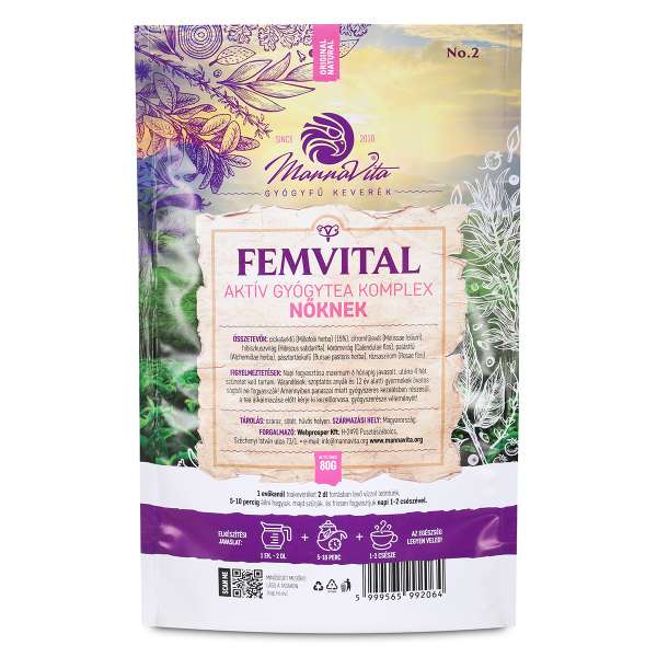 FEMVITAL aktív gyógytea komplex Nőknek • 80g