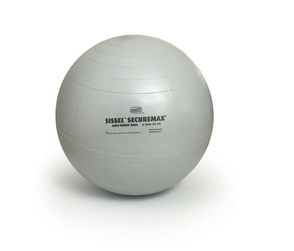 SISSEL SISSEL® Securemax Ball durranásmentes gimnasztikai labda - Ø 65 cm Szín: ezüst
