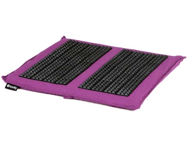 BODHI VITAL Spiky akupresszúrás talpmasszázs alátét Szín: padlizsán