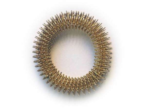 Akupresszúrás masszázs karkötő Szín: arany