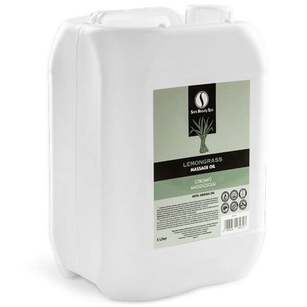 SARA BEAUTY SPA természetes növényi masszázs olaj - Citromfű Kiszerelés: 5000 ml