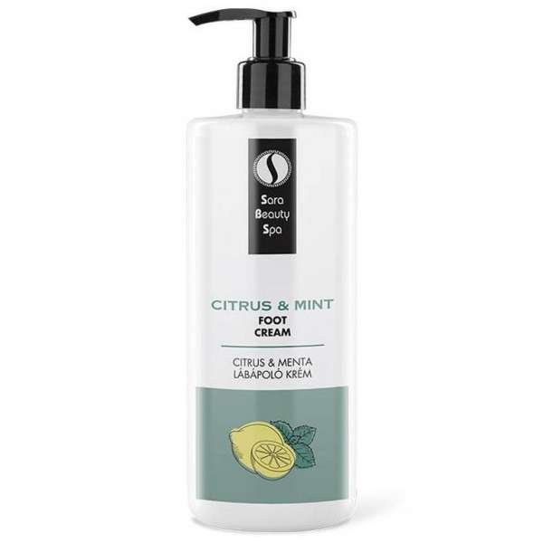 SARA BEAUTY SPA lábápoló masszázs balzsam - Citrus & Menta Kiszerelés: 500 ml
