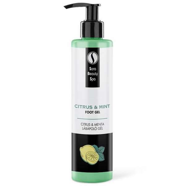 SARA BEAUTY SPA Pedi Gel Citrus & Menta lábápoló gél Kiszerelés: 250 ml