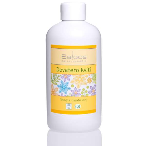 Saloos (Salus) SALOOS Kilenc virág bio masszázsolaj és testolaj Kiszerelés: 250 ml