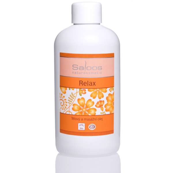 Saloos (Salus) SALOOS Relax bio masszázsolaj és testolaj Kiszerelés: 250 ml