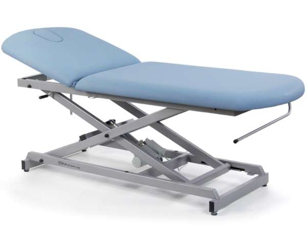 MOBERCAS CE-0127 elektromos kezelőágy Kárpit színe: 01 - szürke ARCTIC #4042, Ágy szélessége: 62 cm