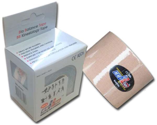 BB TAPE H2O kineziológiai tapasz Szín: bézs