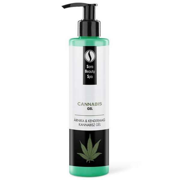 SARA BEAUTY SPA - Kannabisz & Árnika masszázs gél Kiszerelés: 250 ml