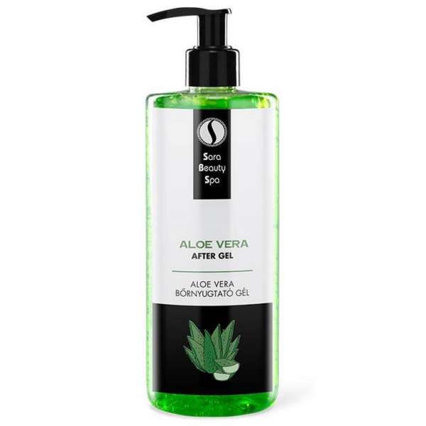 SARA BEAUTY SPA - Aloe Vera bőrnyugtató gél Kiszerelés: 500 ml