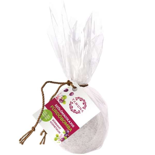 Yamuna szőlőmagolajos fürdőbomba 95 g