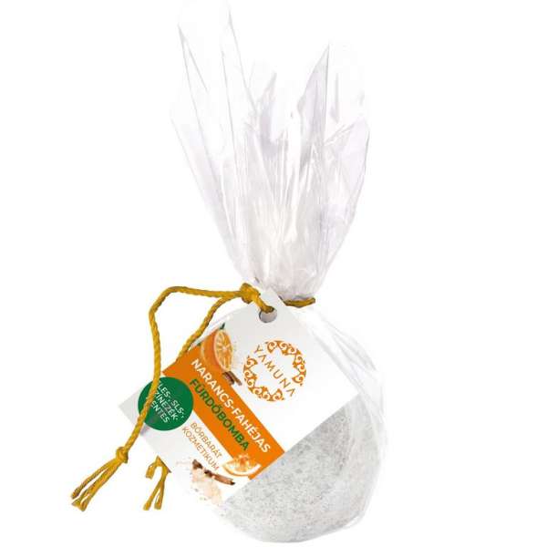 Yamuna narancs-fahéjas fürdőbomba 95 g