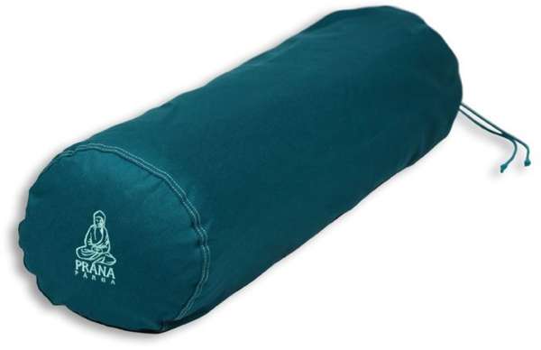 Prána párna PRÁNA jóga hengerpárna huzattal - óceánkék