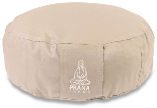 Prána párna PRÁNA meditációs ülőpárna huzattal - drapp
