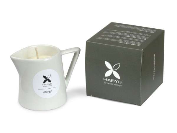 Habys narancsos masszázsgyertya
