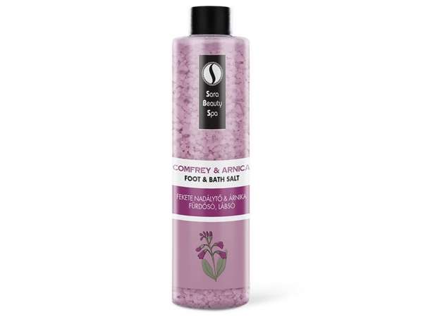 Sara Beauty Spa relaxáló fürdősó - Árnika és fekete nadálytő Kiszerelés: 330 g