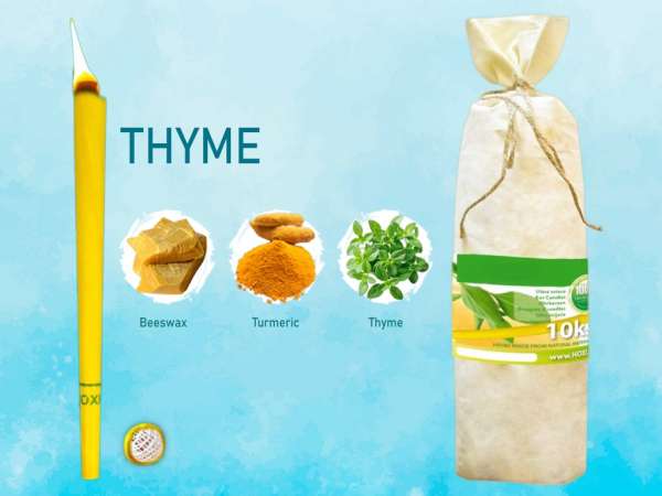 HOXI fülgyertyák - Kakukkfű