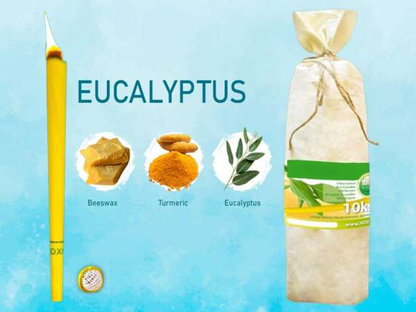 HOXI fülgyertyák - Eukaliptusz