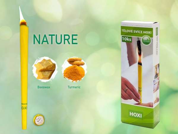 HOXI testgyertyák - Nature