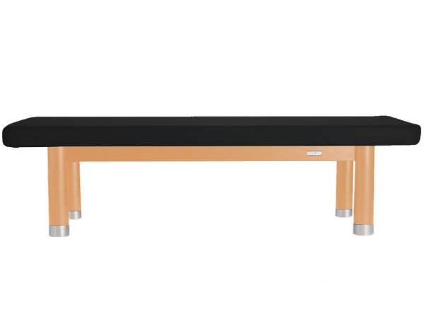 Luxus Thai masszázságy CLAP TZU Ambra Thai Tartozékok: tartozékok nélkül, Kárpit színe: PU - fekete (black), Szerkezet színe: olajozott bükk