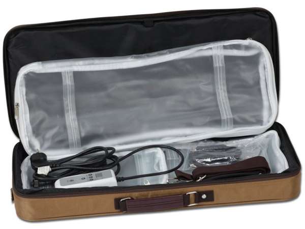 Habys® hordozható lávakő és bambusz rúd melegítő táska