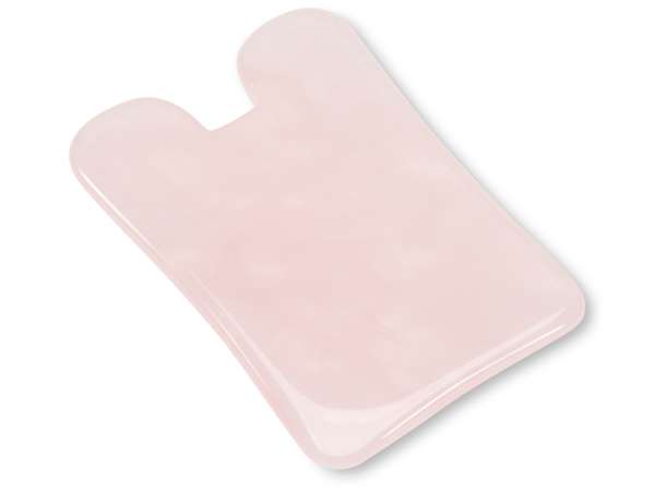NonDolens® Gua Sha U alakú masszázskő - Rózsakvarc