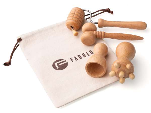 Fabulo Energetic Set arc maderoterápiás készlet, 4db