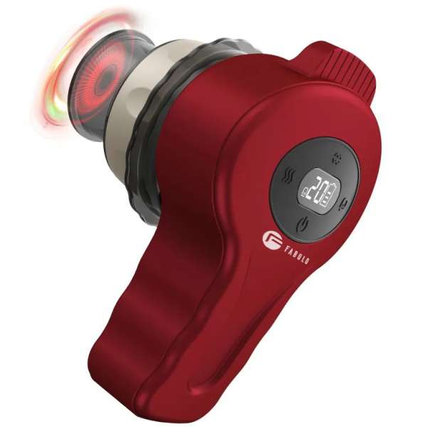 Fabulo elektromos vákuumos masszázs köpölykészlet piros és kék fénnyel