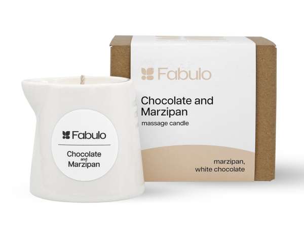 Fabulo masszázsgyertya - Csoki-marcipán