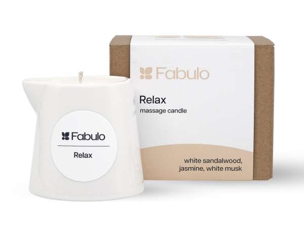 Fabulo masszázsgyertya - Relax