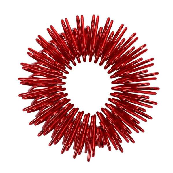 SU-JOK akupresszúrás masszázs gyűrű Szín: piros