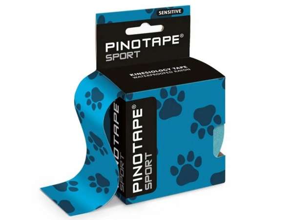 Pino Tape Sensitive kineziológiai tapasz érzékeny bőrre - gyermek motívum Szín: Paw