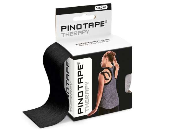 Pino Tape Therapy kineziológiai tapasz Szín: fekete