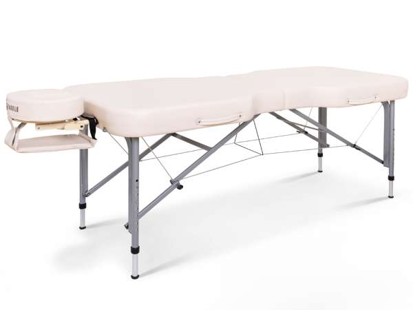 Fabulo Dynamic Contour összecsukható alumínium masszázságy Szín: krém