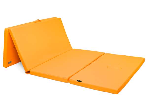 Fabulo összecsukható négyrészes rehabilitációs matrac Szín: sárga