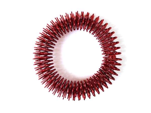 Akupresszúrás masszázs karkötő Szín: piros