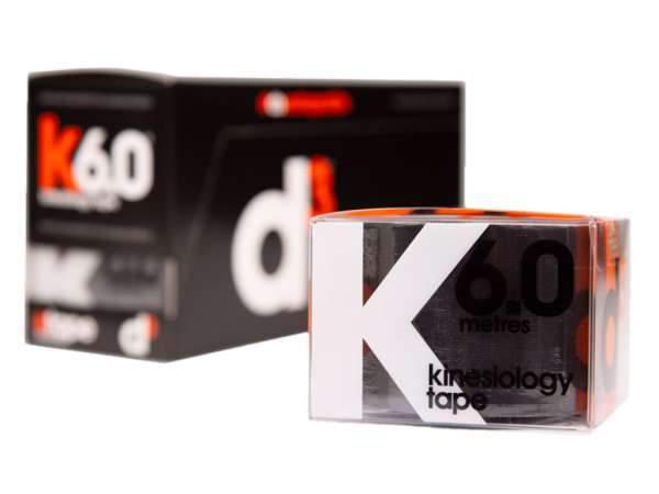 D3 K6.0 kineziológiai tapasz Szín: fekete