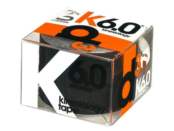 D3 X6.0 Xtreme kineziológiai tapasz Szín: fekete