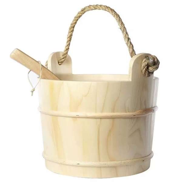 . Szaunadézsa felöntőkanállal, 10l