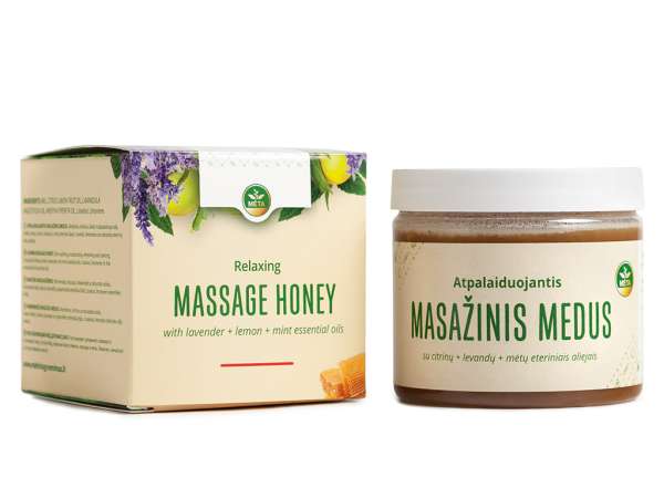 Meta pihentető masszázs méz