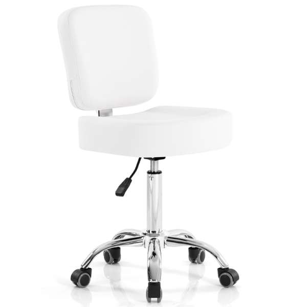 Fabulo Clio háttámlás kozmetikai szék Szín: fehér