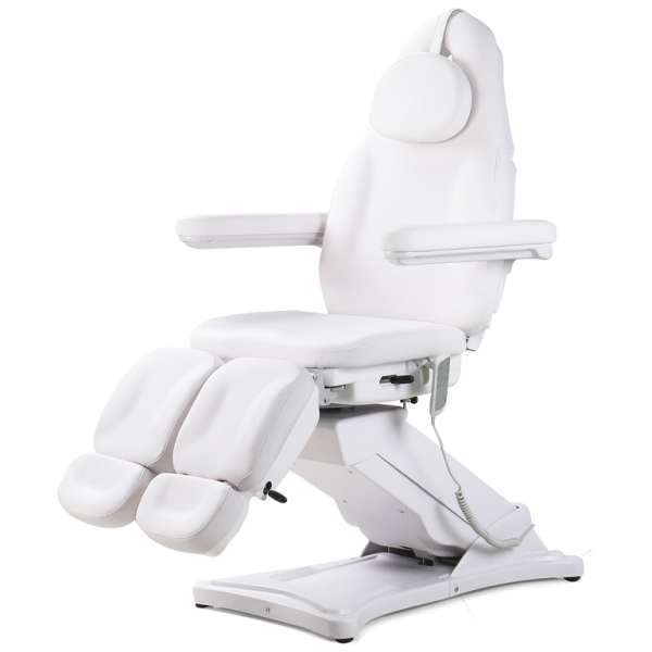 Fabulo Caspian elektromos pedikűrös kezelőszék Szín: fehér