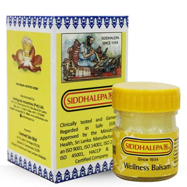 Siddhalepa gyógynövényes ájurvédikus balzsam