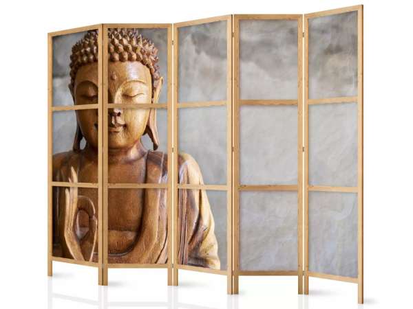 Fabulo 5 részes fa paraván - Buddha