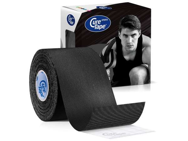 CureTape® Sports kineziológiai tapasz Szín: fekete