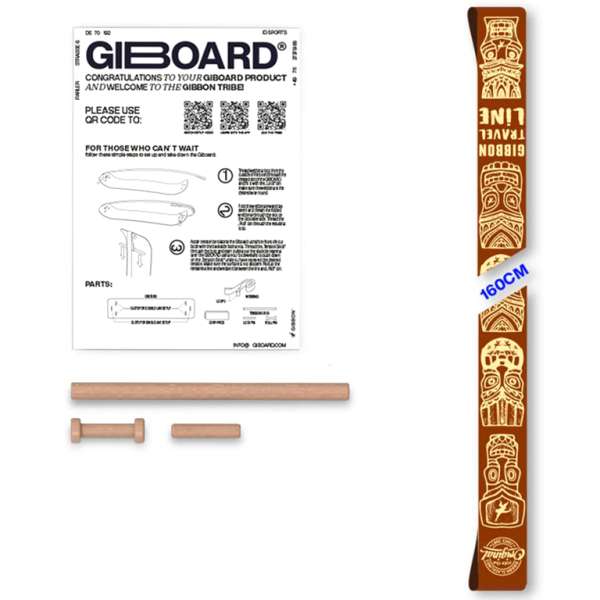 Gibbon Giboard Webbing - Travel